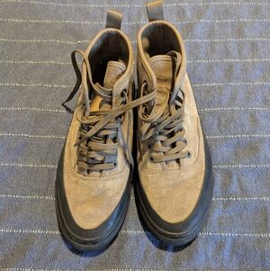 SeaVees Men's Brown Suede High-Top Sneakers, 8